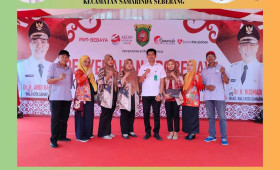 Penyerahan Probebaya Kecamatan Samarinda Seberang